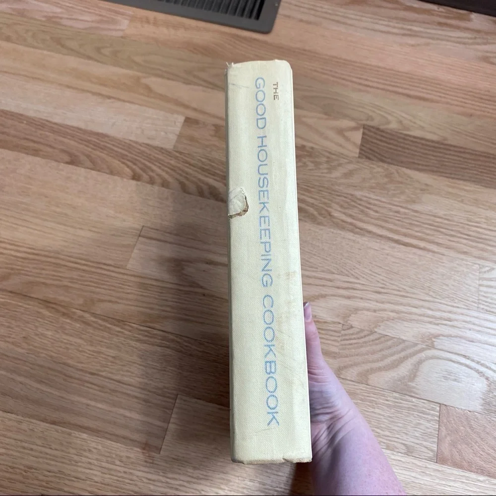 Vintage Good Housekeeping Cookbook Blue Hardcover